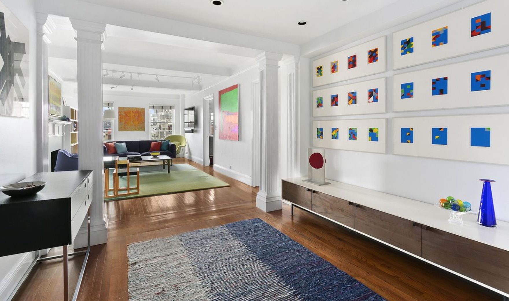 A renovated Greenwich Village classic six with 13 windows